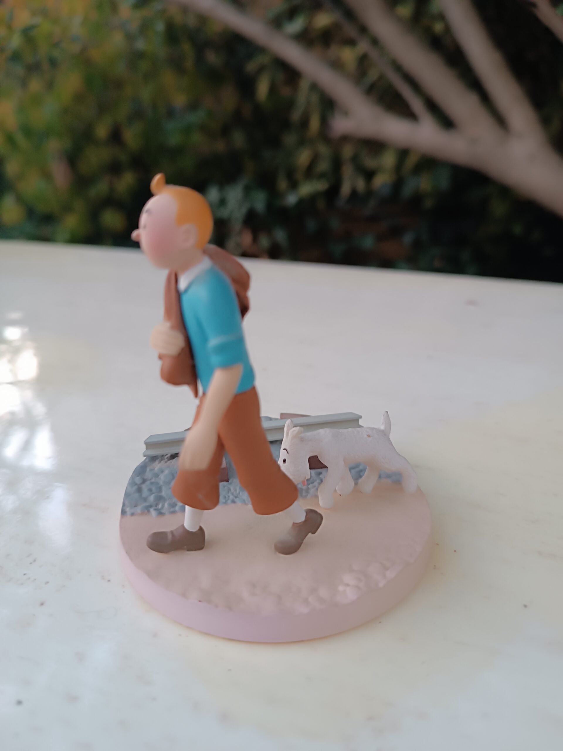 Tintin et la voie ferrée Figurine collection Moulinsart – Image 4
