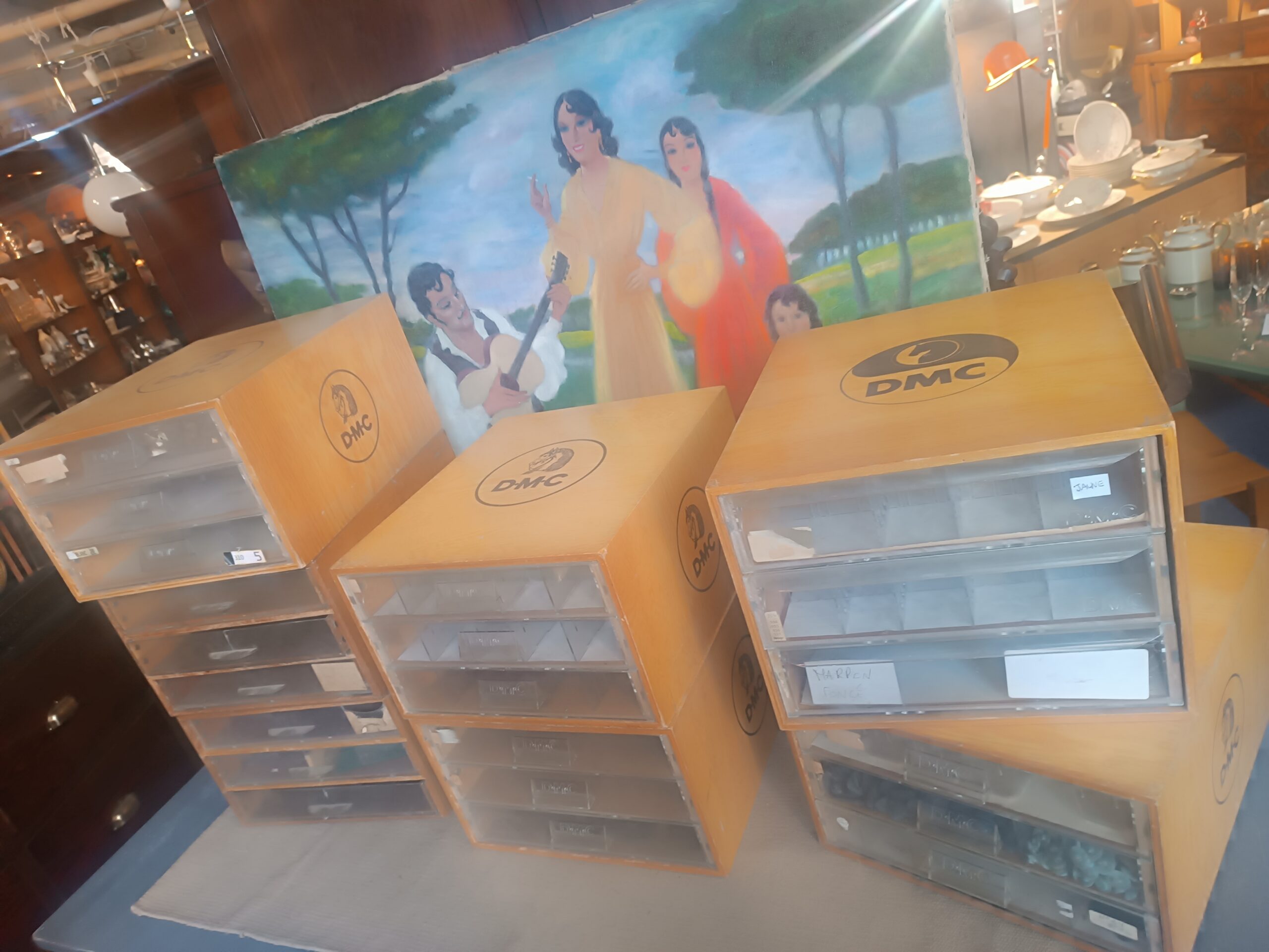 Casiers DMC Anciens à tiroirs – Image 2