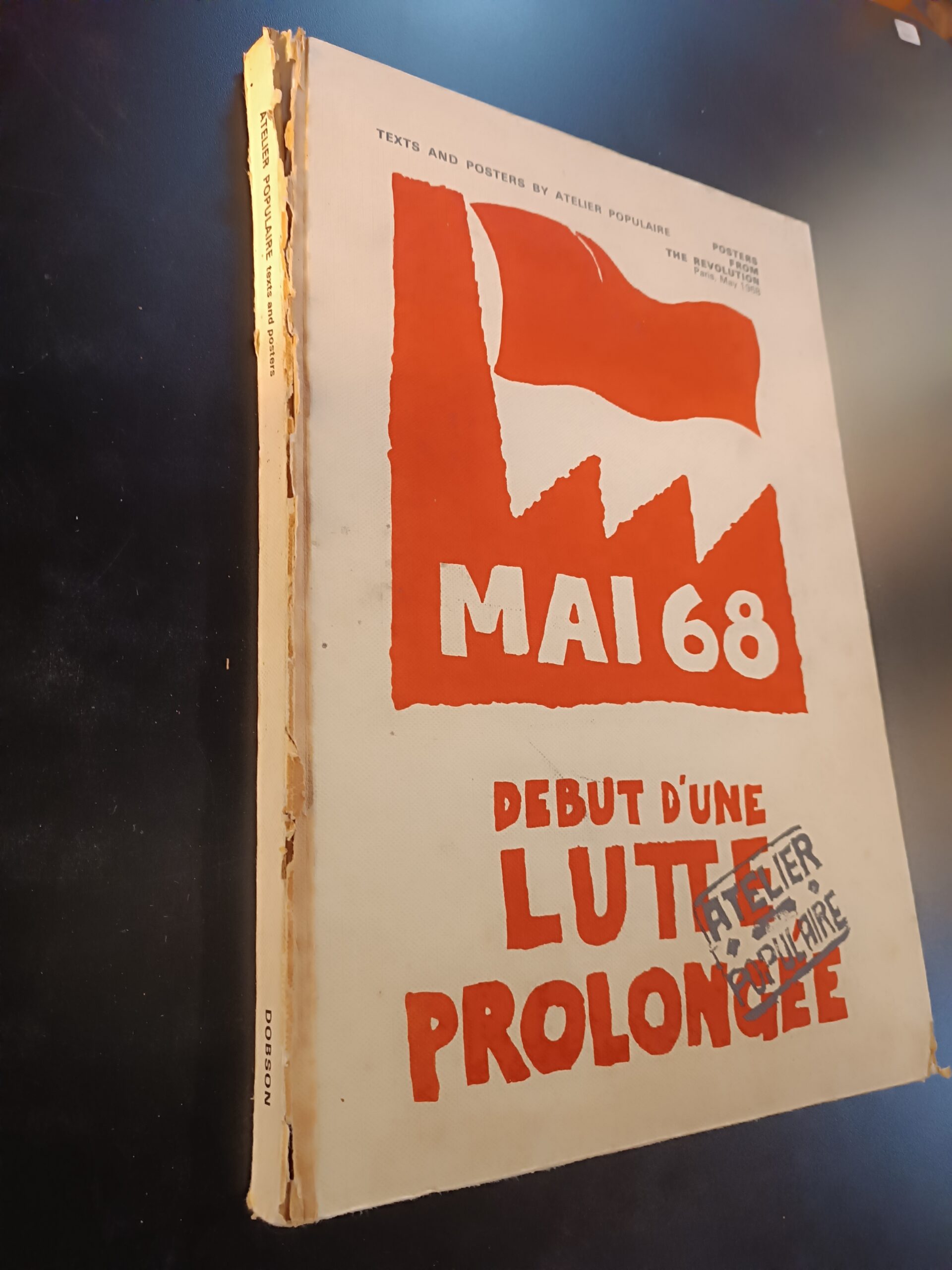 Livre Mai 68 début d'une révolution prolongée Atelier Populaire 1968 – Image 2