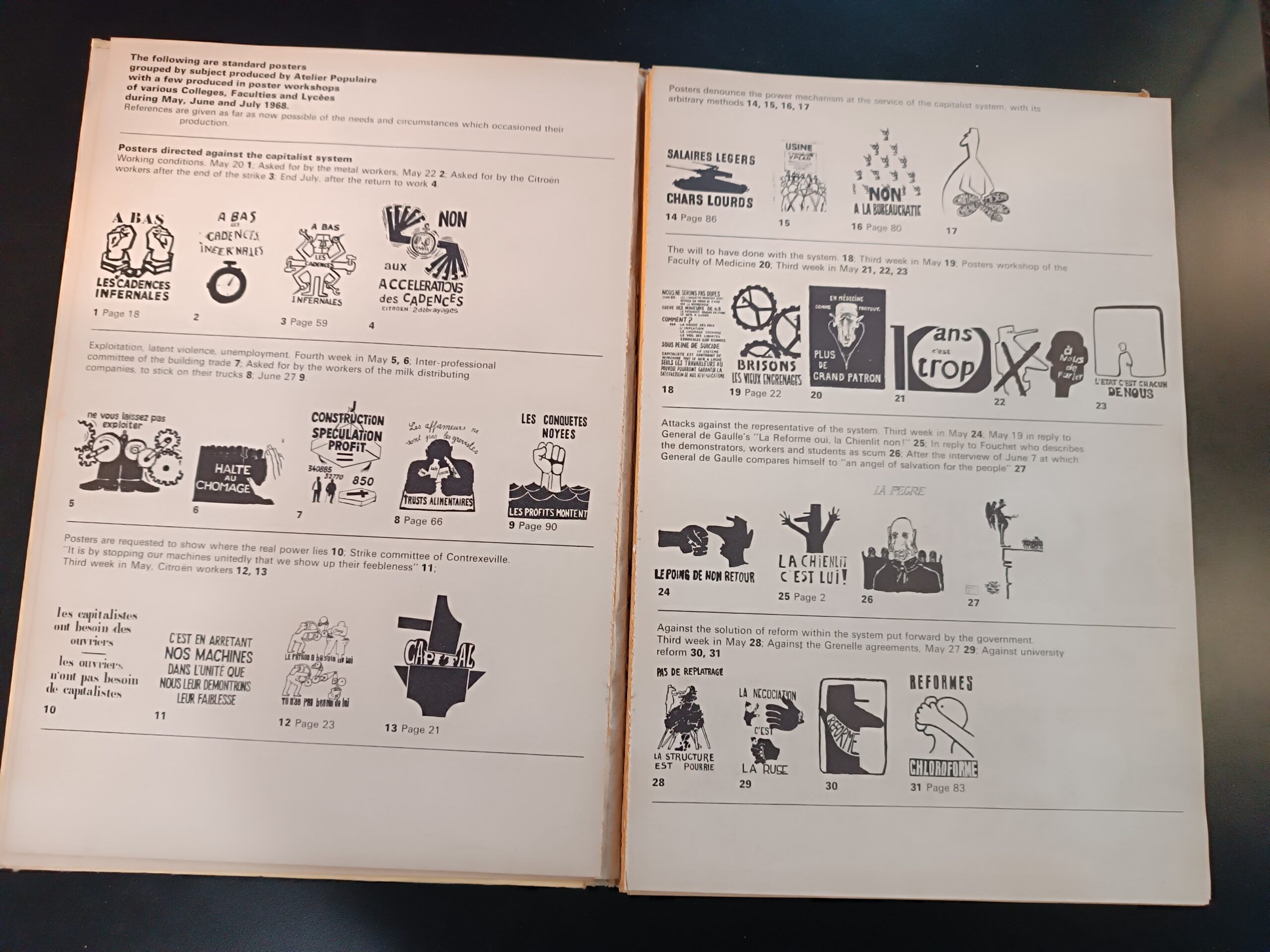 Livre Mai 68 début d'une révolution prolongée Atelier Populaire 1968 – Image 4
