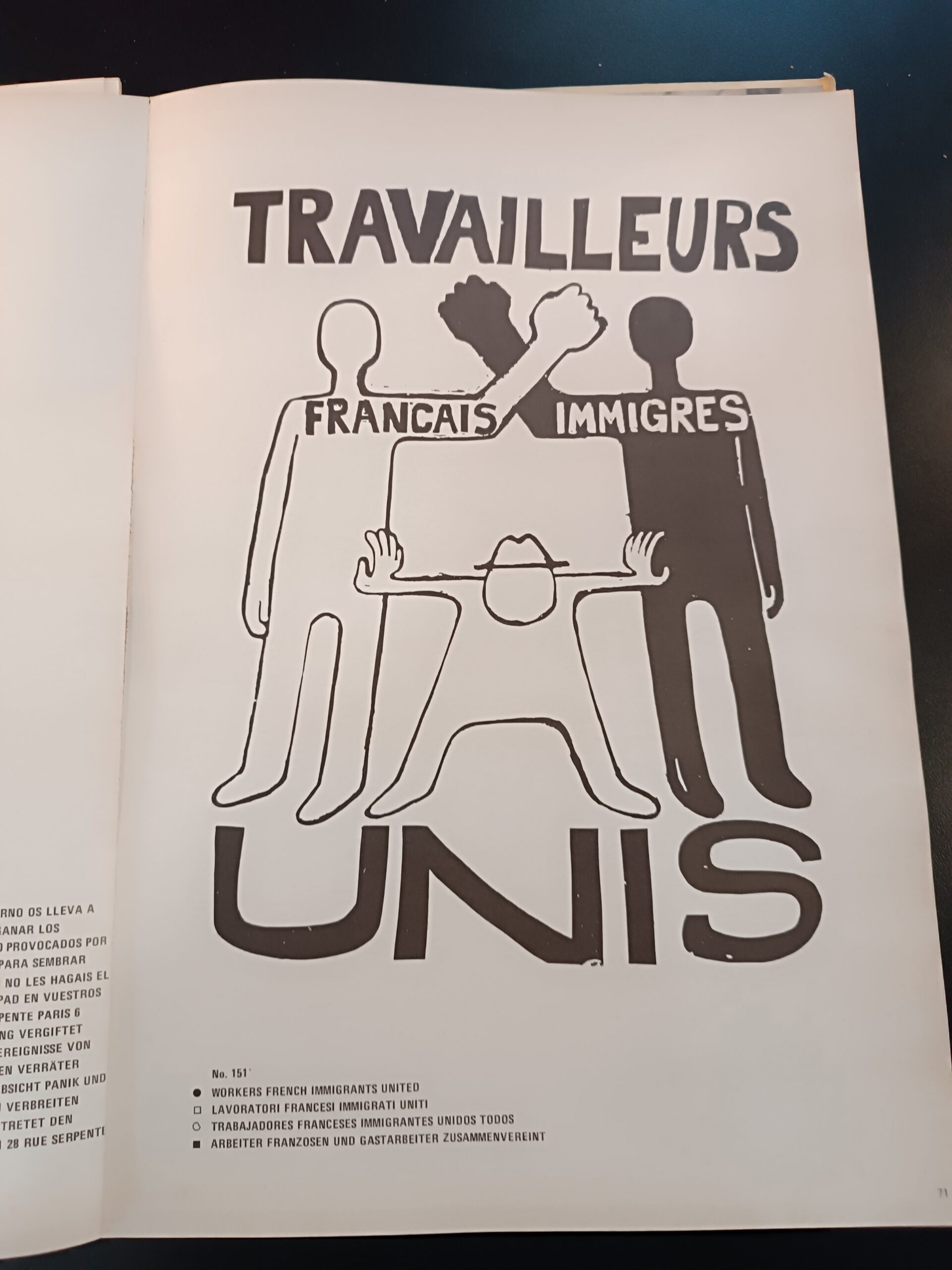 Livre Mai 68 début d'une révolution prolongée Atelier Populaire 1968 – Image 13