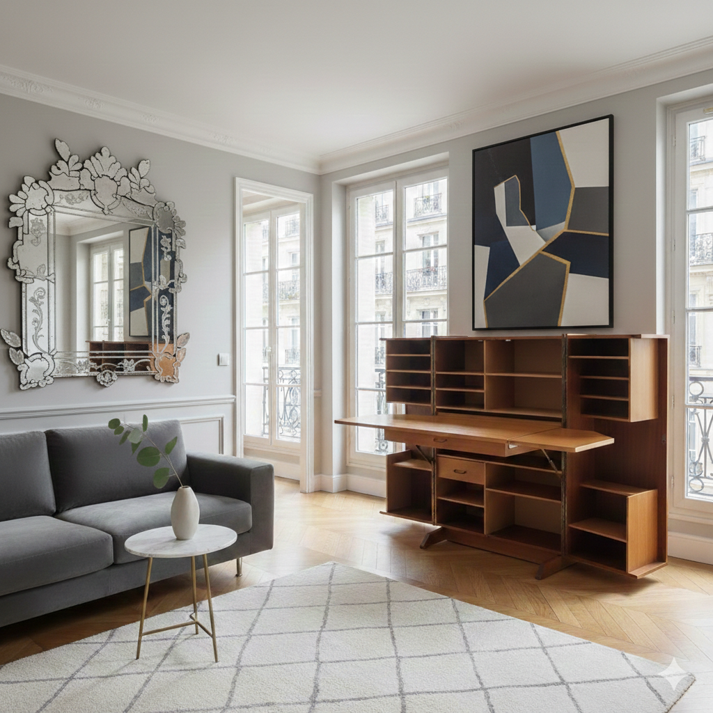 Bureau Magic Box par Mummenthaler et Meier Vintage années 1960 – Image 12