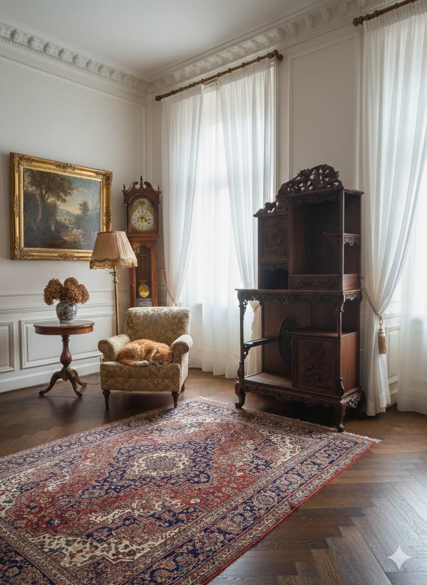 Cabinet Extrême-Orient en Acajou Epoque début XXème – Image 15