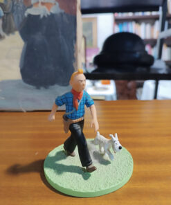 Alternative view of Tintin Cow-boy Figurine pvc Edition Moulinsart