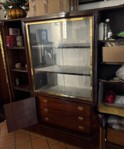 Alternative view of Vitrine Art Déco en Palissandre début XXème