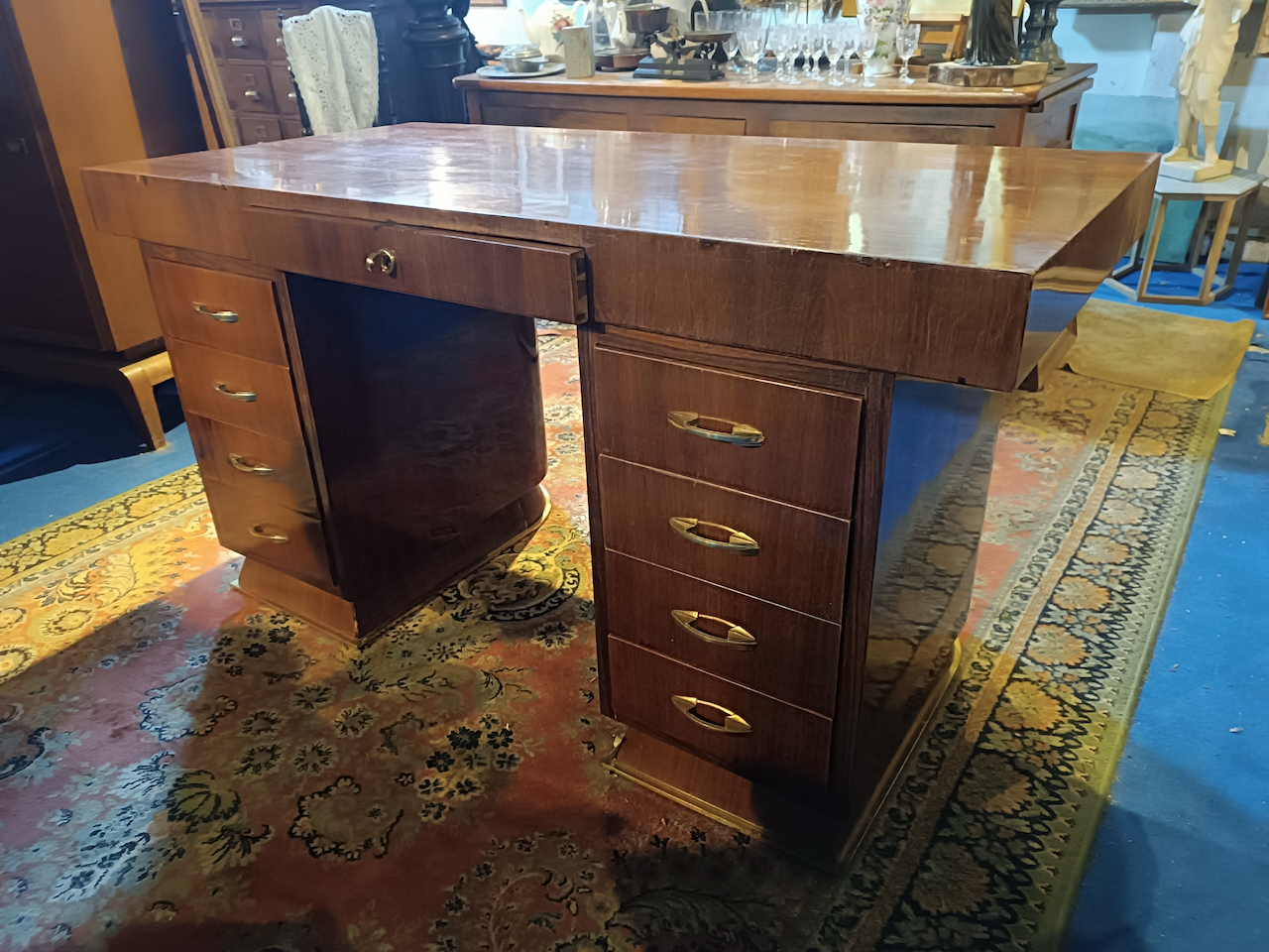 Bureau Art Déco en Palissandre Epoque Début XXème – Image 4