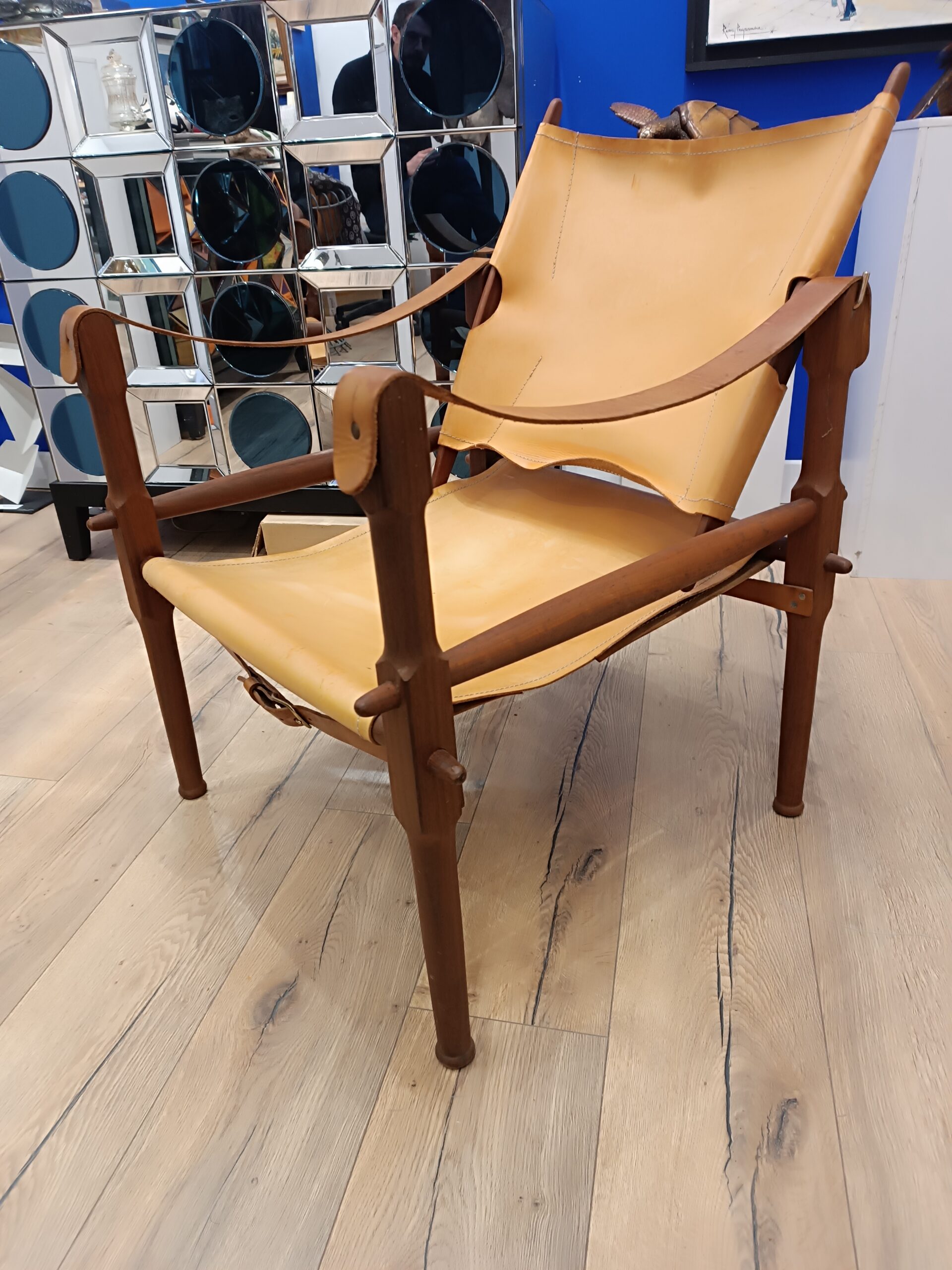 Fauteuil Safari Michael Hirst Vintage années 60 – Image 4