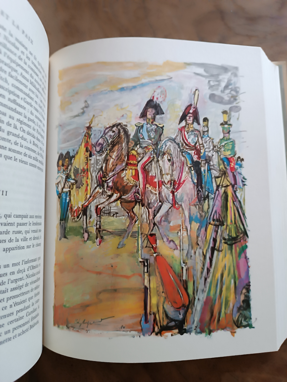La guerre et la paix Léon Tolstoi en 2 volumes illustrations Edy legrand édition Gallimard numérotée 1307 – Image 5