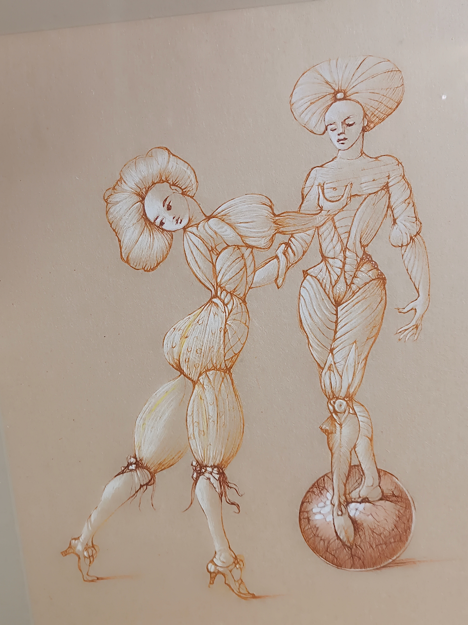 Léonor Fini Lithographie " Le Saltimbanques" – Image 4