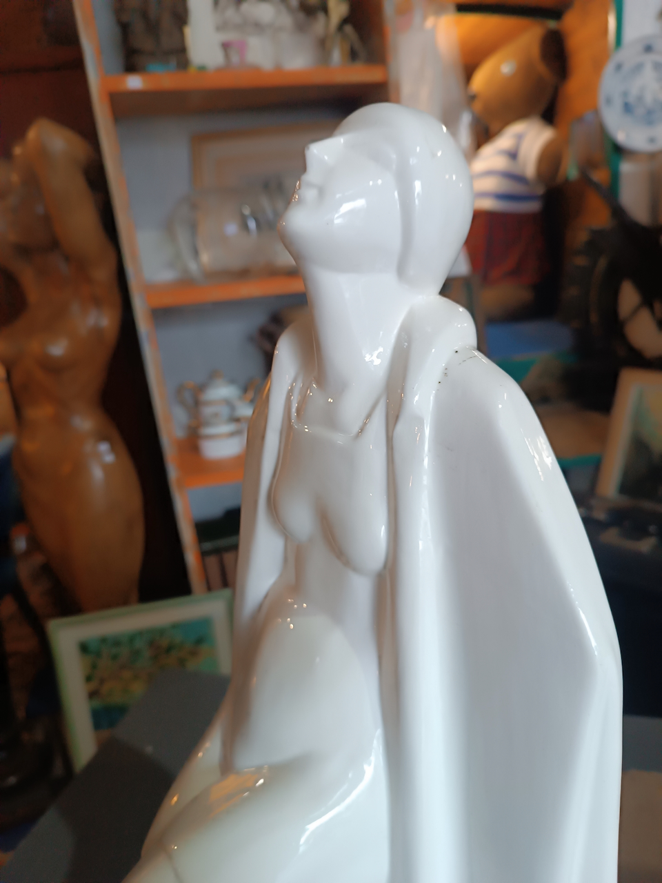 Céramique Art déco "sortie De Bain" Louis Rivet France années 30 – Image 4