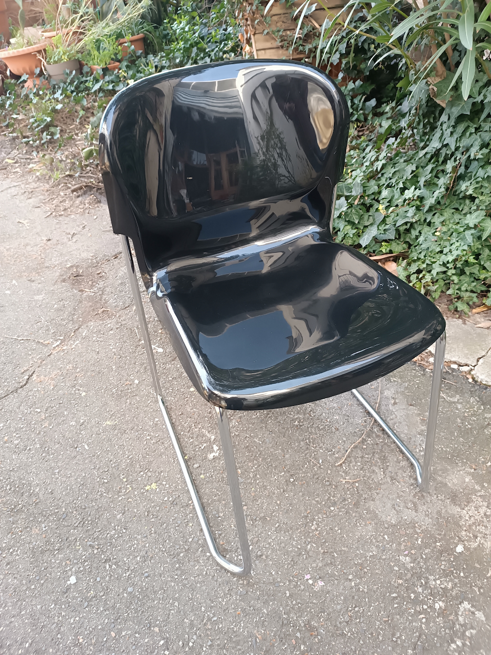 Chaises Drabert SM400K West-Germany Designer Gerd Lange série de quatre – Image 6