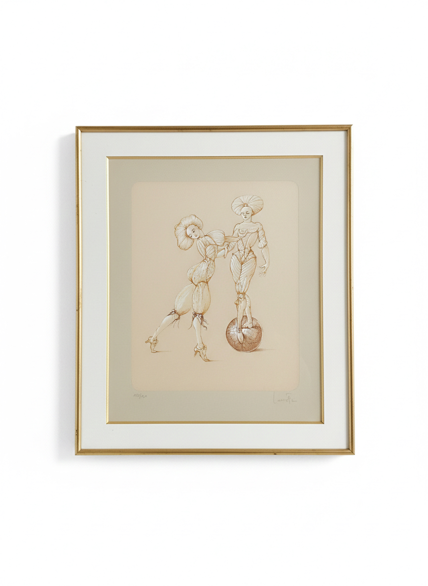 Léonor Fini Lithographie " Le Saltimbanques" – Image 2