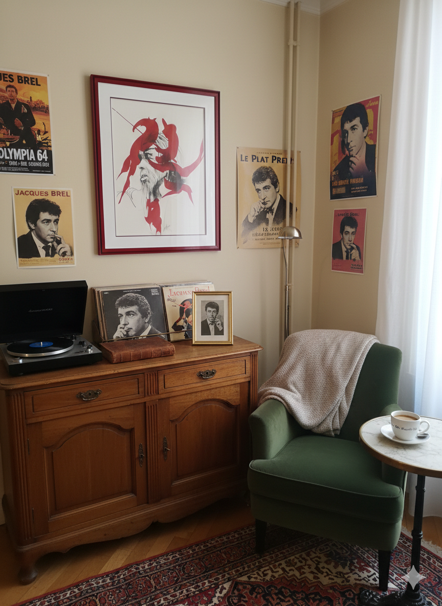 Le Seigneur Rouge Raymond Moretti 1986 Lithographie Tirage limité et numéroté – Image 4