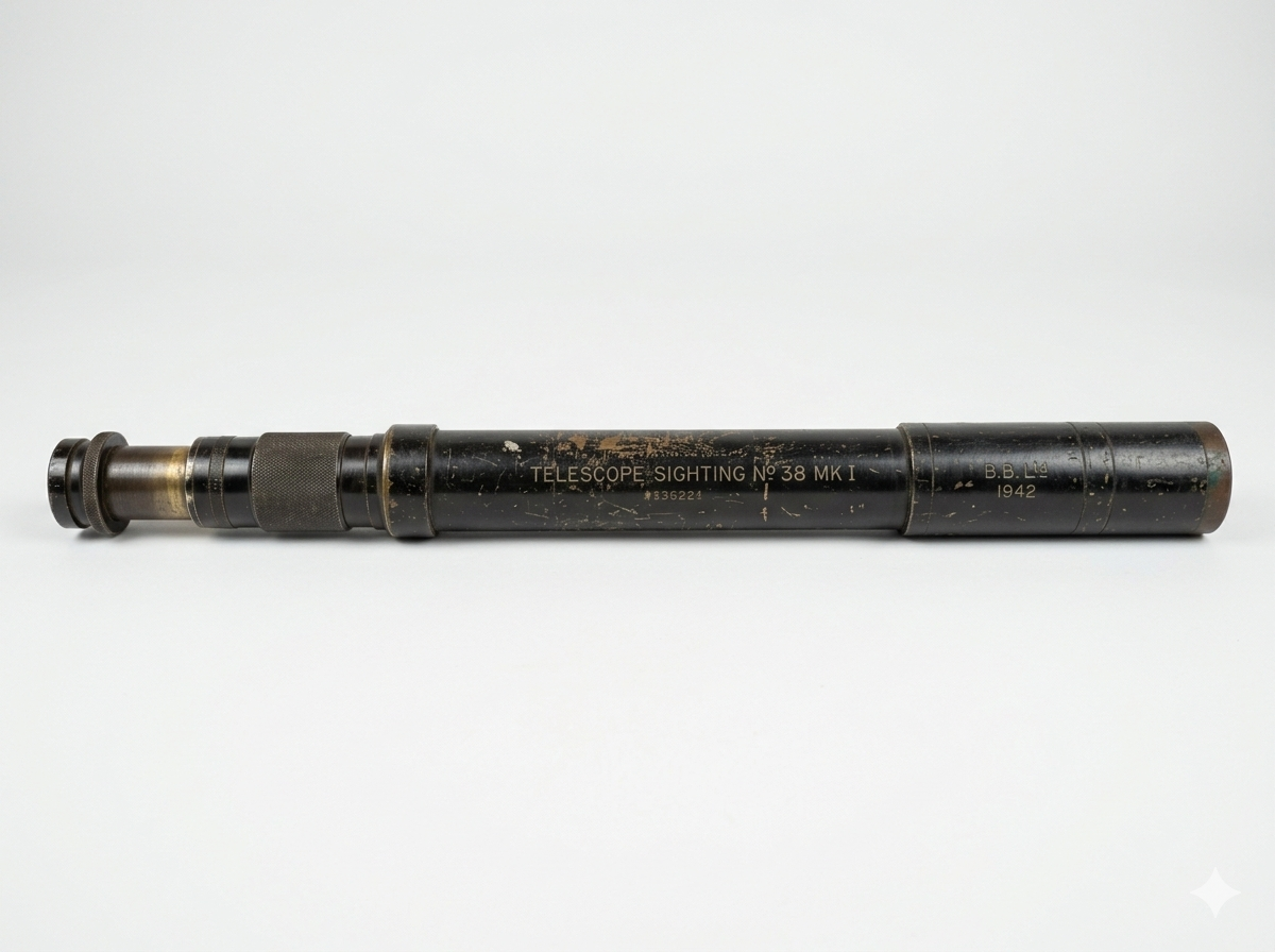 Téléscope Fighting n°38 MK I dans son coffret marqué BB Ltd 1942 – Image 6