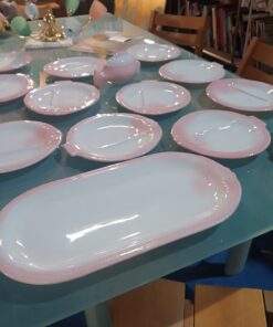 service à poisson vintage