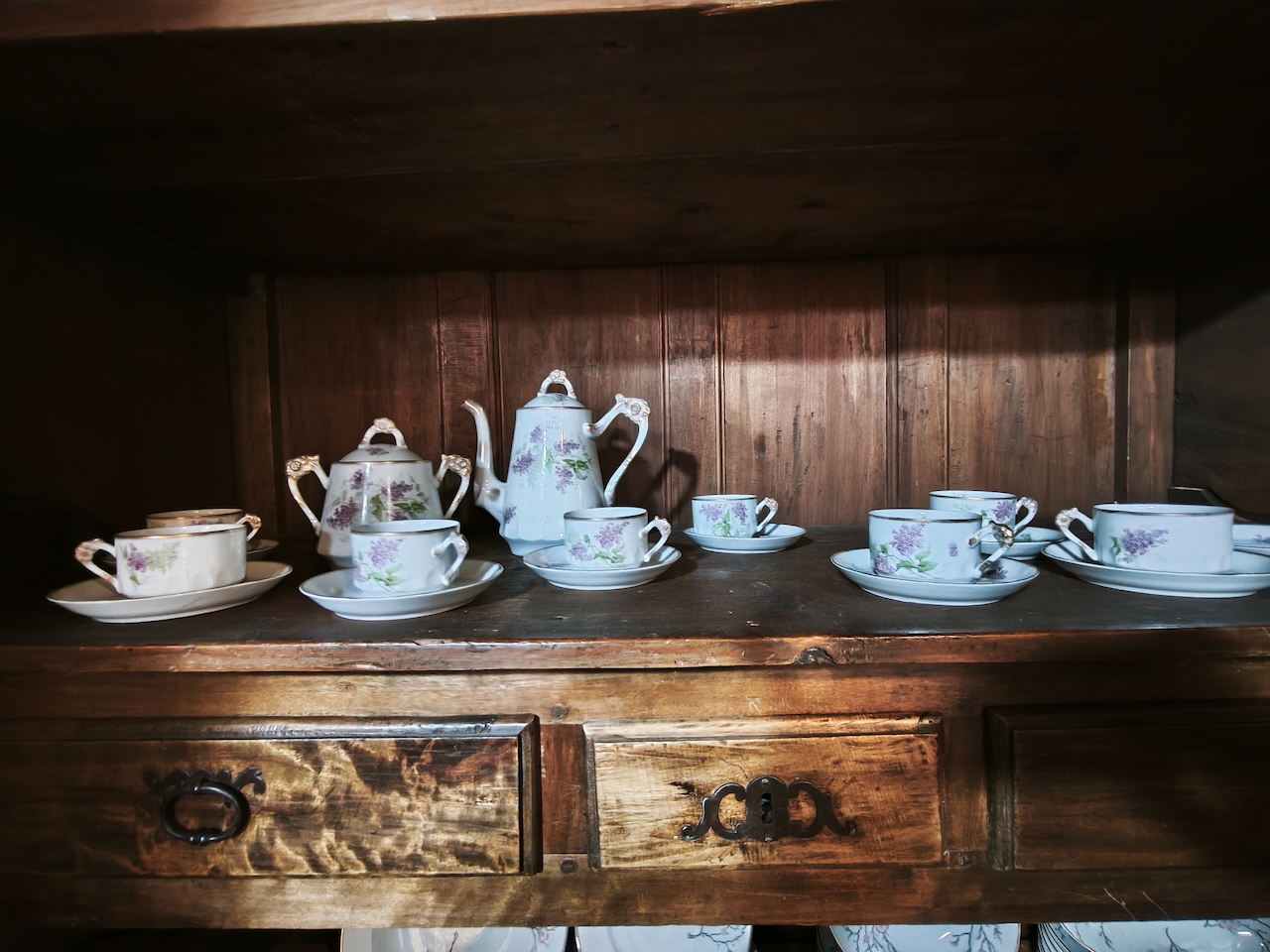 Service à Café en Porcelaine Epoque fin XIXème - Début XXème – Image 2