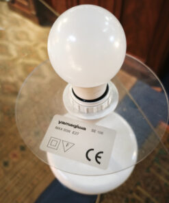 Lampe Shiro Kuramata Modèle Ghost (OBA-Q), étiquette "Design by Shiro Kuramata 1972". – Image 11
