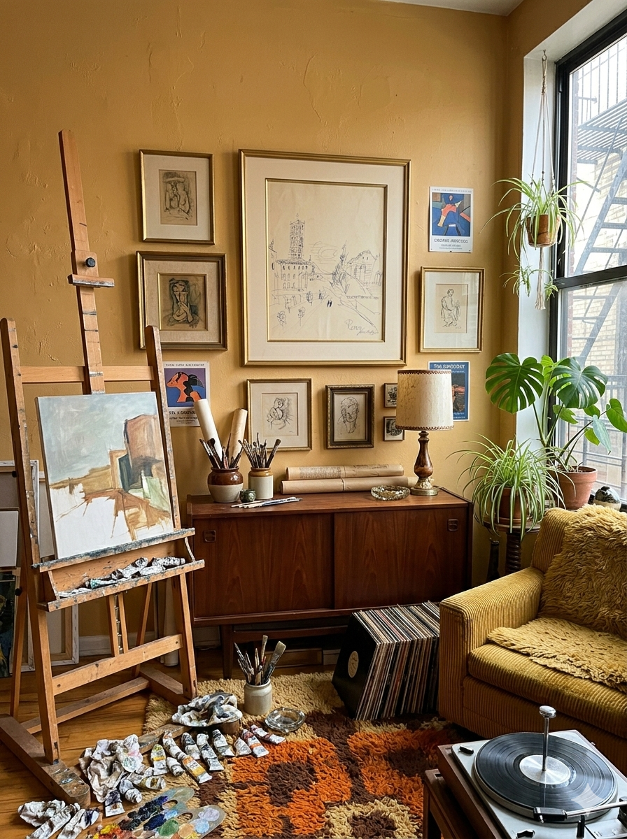 Dessin Jean Dufy au stylo bille "Roma" signature cachet d'Atelier – Image 6