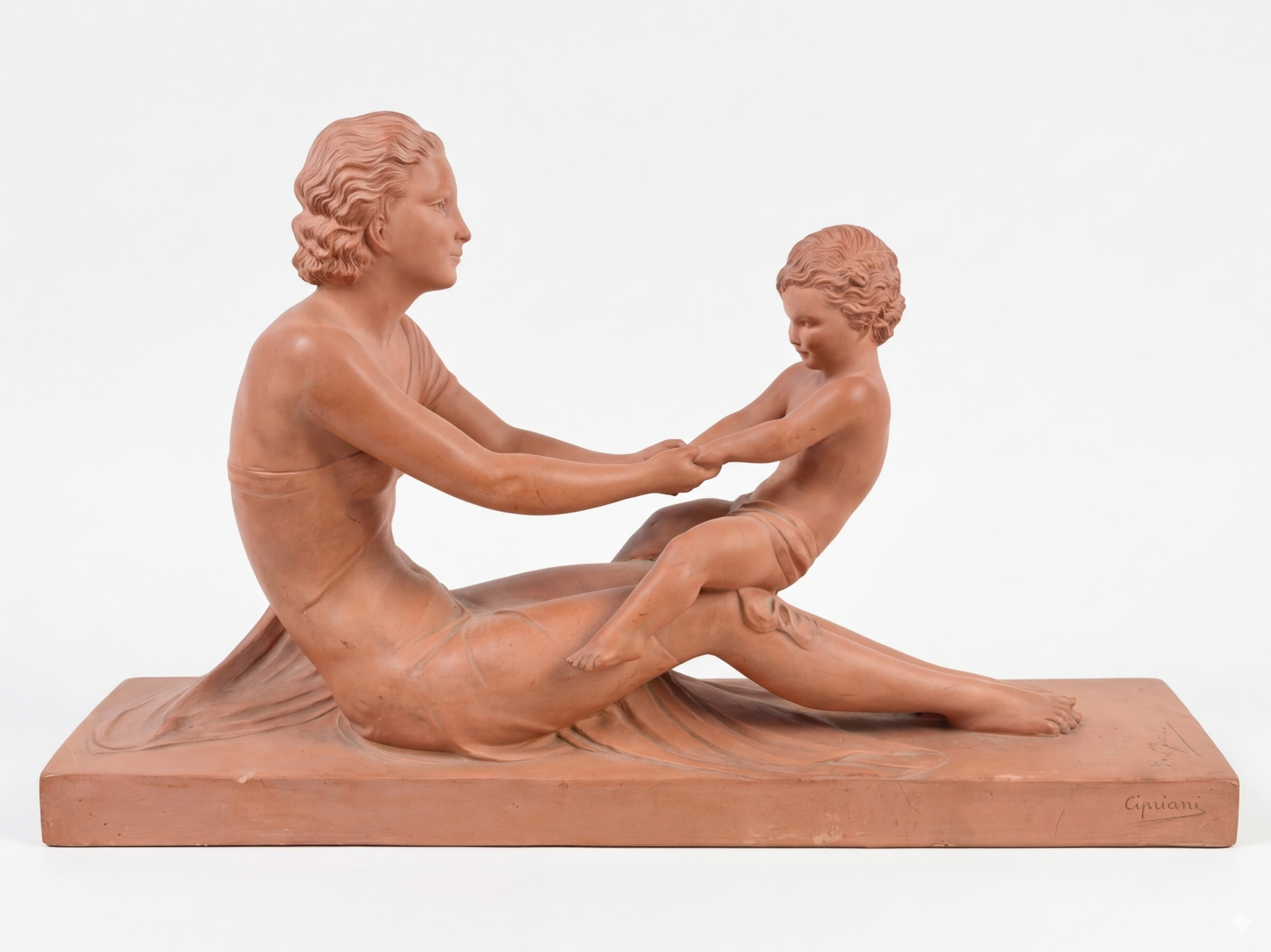 terre cuite art deco