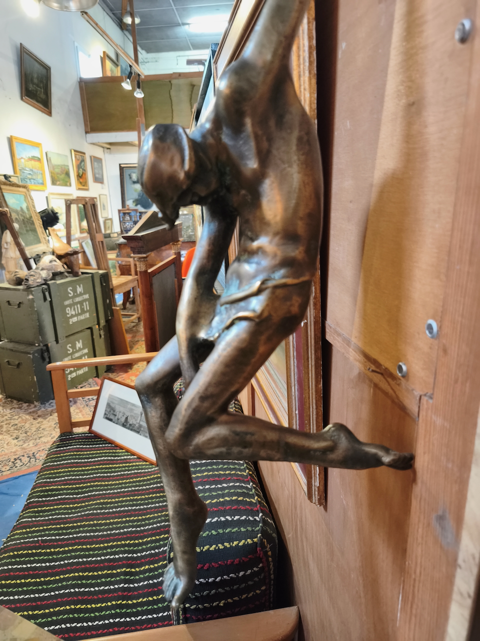 Bronze Moderne Epoque XXème – Image 2