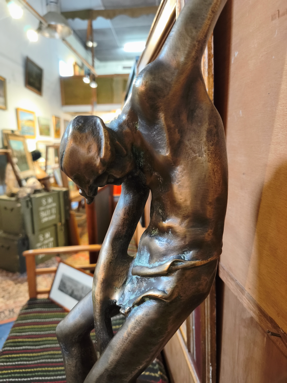 Bronze Moderne Epoque XXème – Image 3