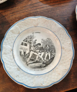 Alternative view of Assiettes Dessert Faience Ancienne marques et décors divers - Vente à l'unité