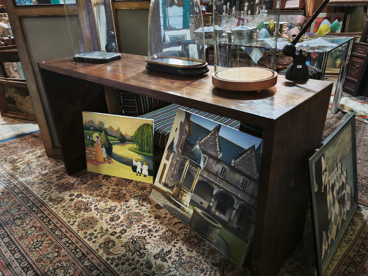 Console Chinoise en Bois patiné – Image 11