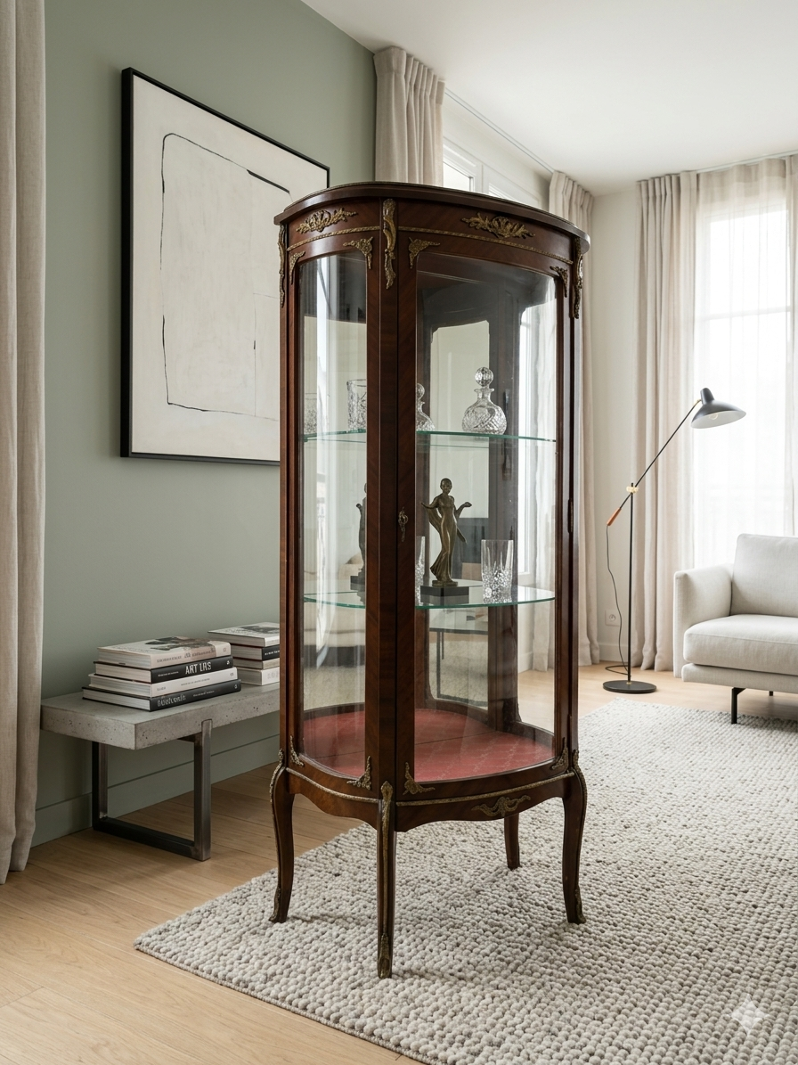 Vitrine Napoléon III Palissandre – Image 6