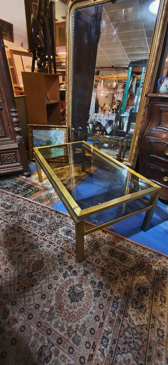 Table Basse 70 Vintage designer Guy Lefèvre pour la Maison Jansen – Image 4