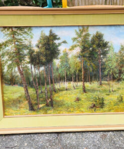 Alternative view of Tableau Russe Vasili Nikolaevich Baksheev (1862-1958) Huile sur Toile