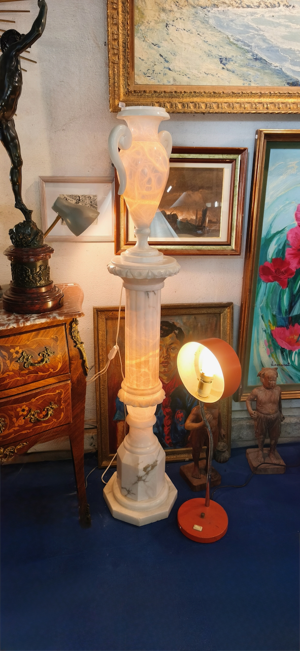 lampe sur colonne
