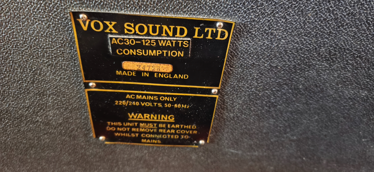 Ampli VOX AC30 Occasion – Image 3