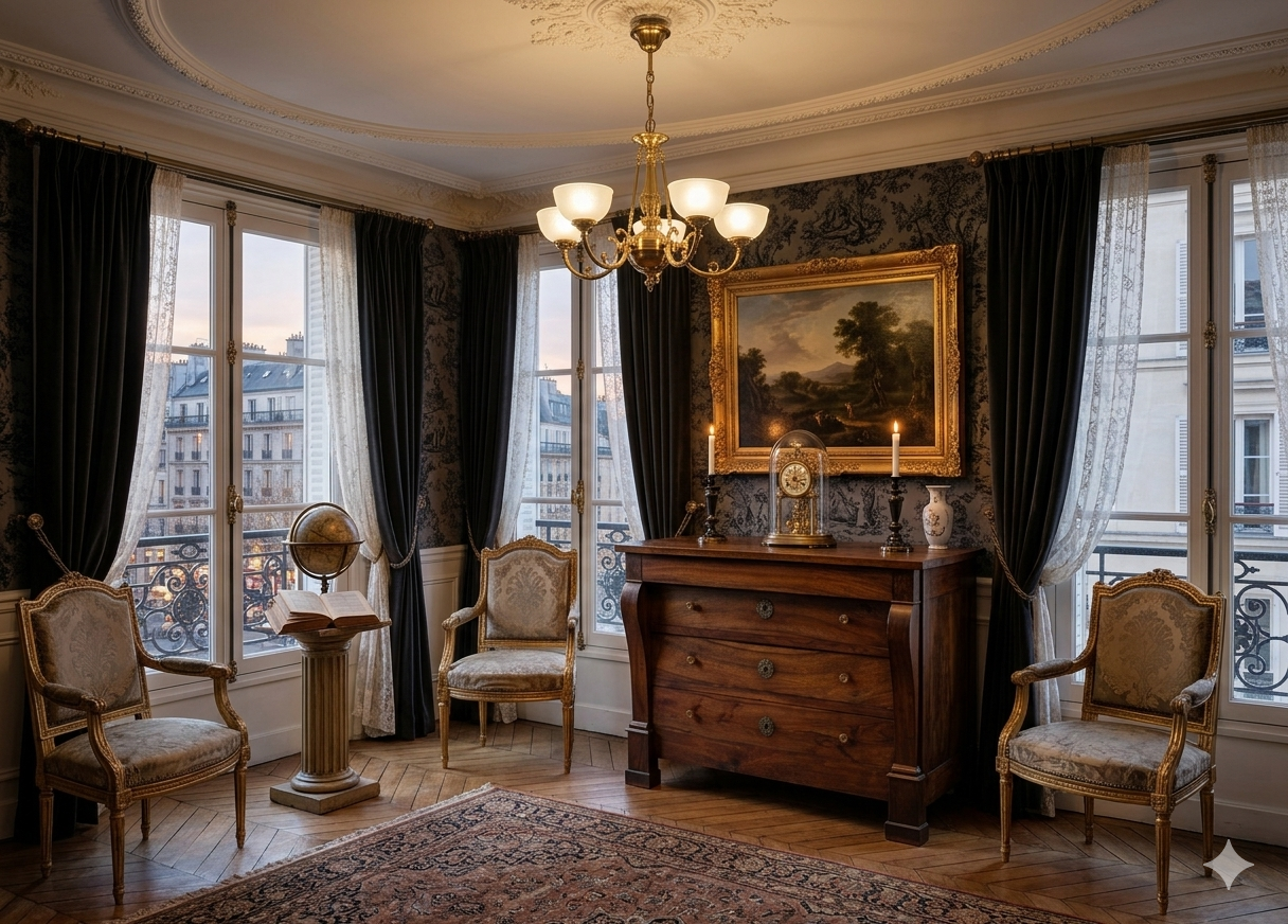 Commode Restauration Epoque XIXème en Noyer massif – Image 8