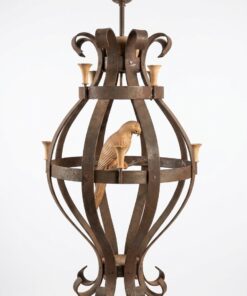 Suspension Fer Forgé "Cage Perroquet" Elément de Décoration – Image 6