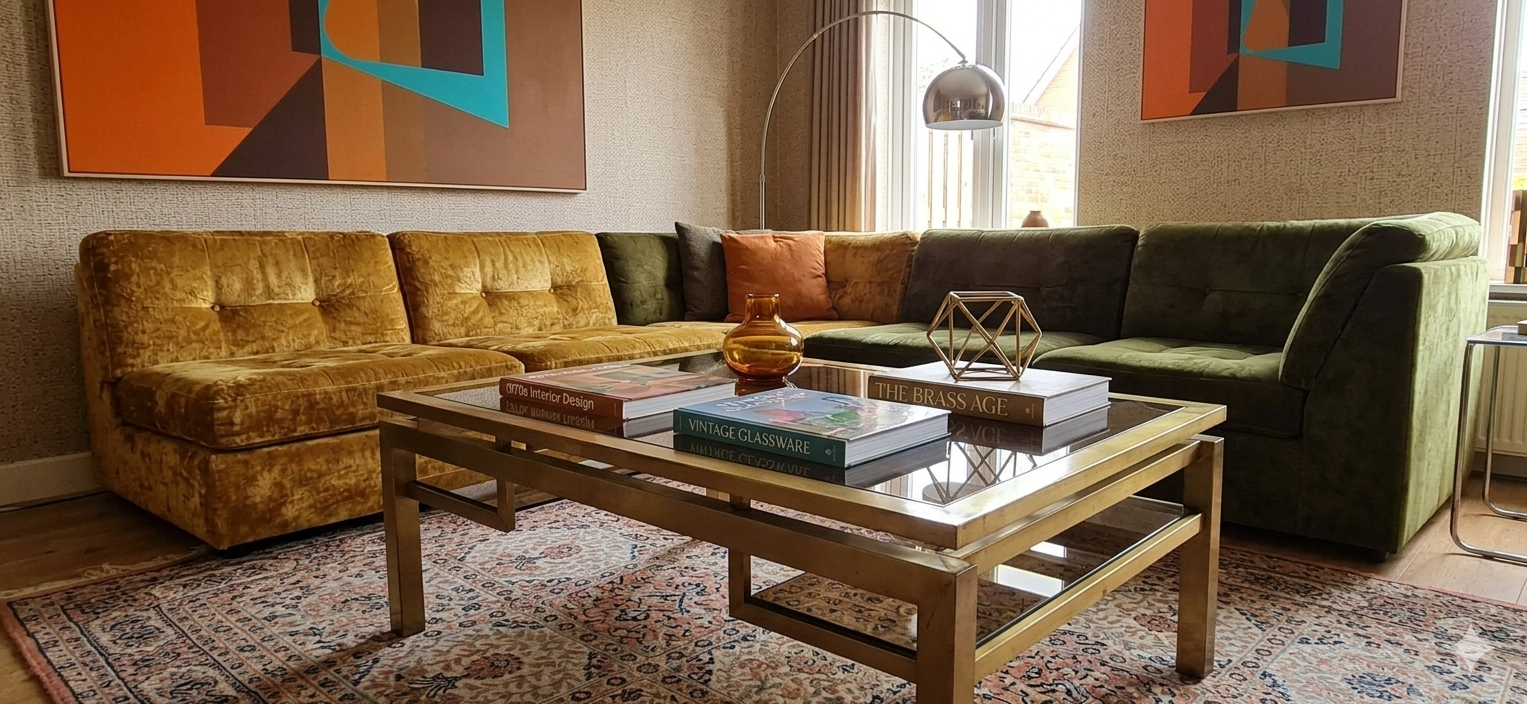 Table Basse 70 Vintage designer Guy Lefèvre pour la Maison Jansen – Image 16