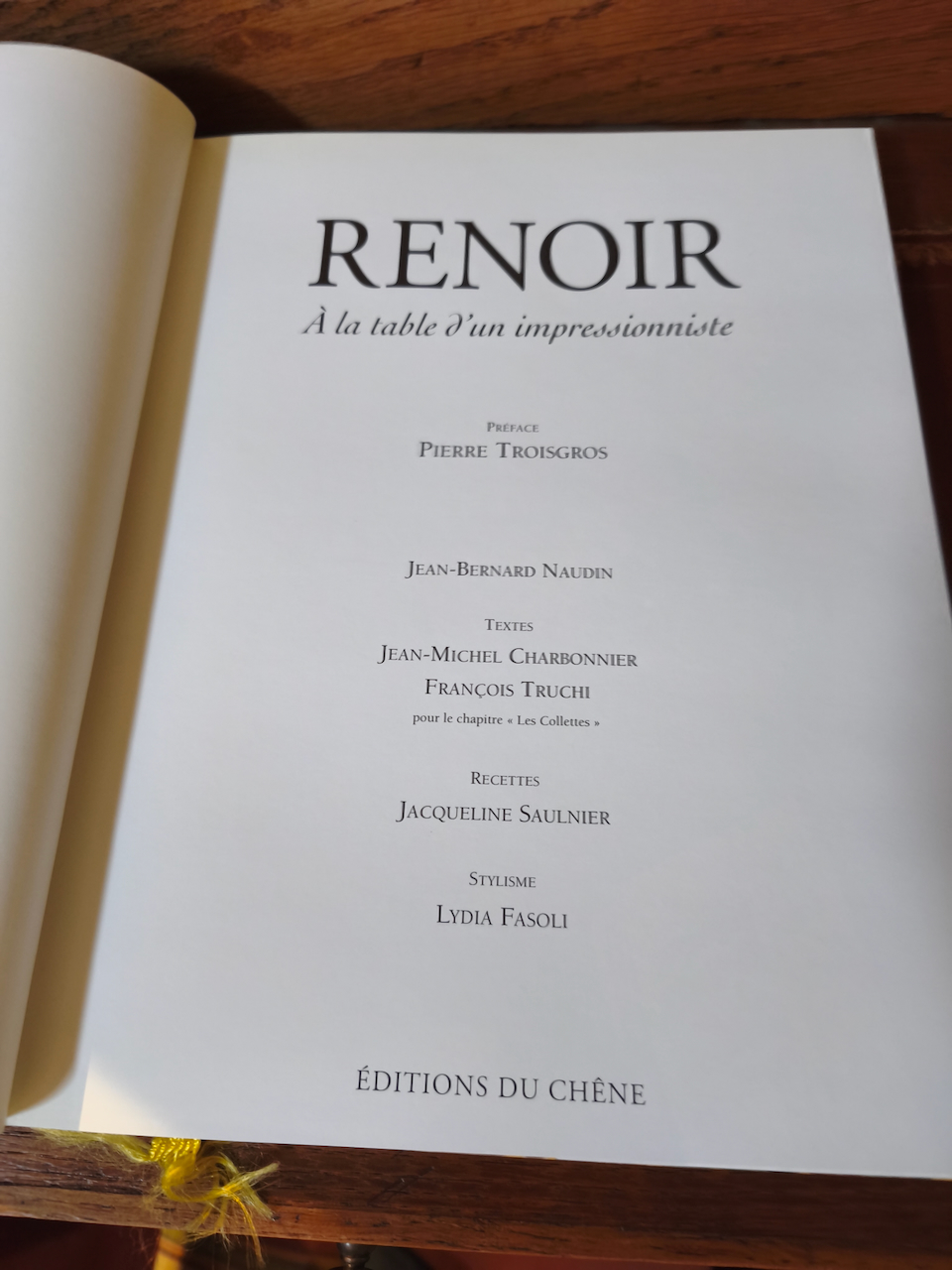 Renoir - A la table d'un impressionniste Editions du Chêne – Image 2