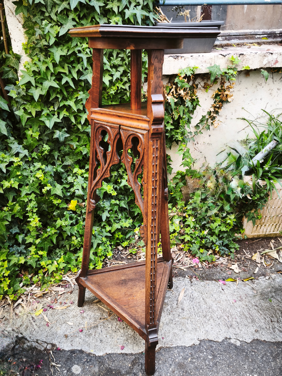 Sellette de Sculpteur fin XIXème en Chêne – Image 3