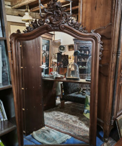 miroir en noyer