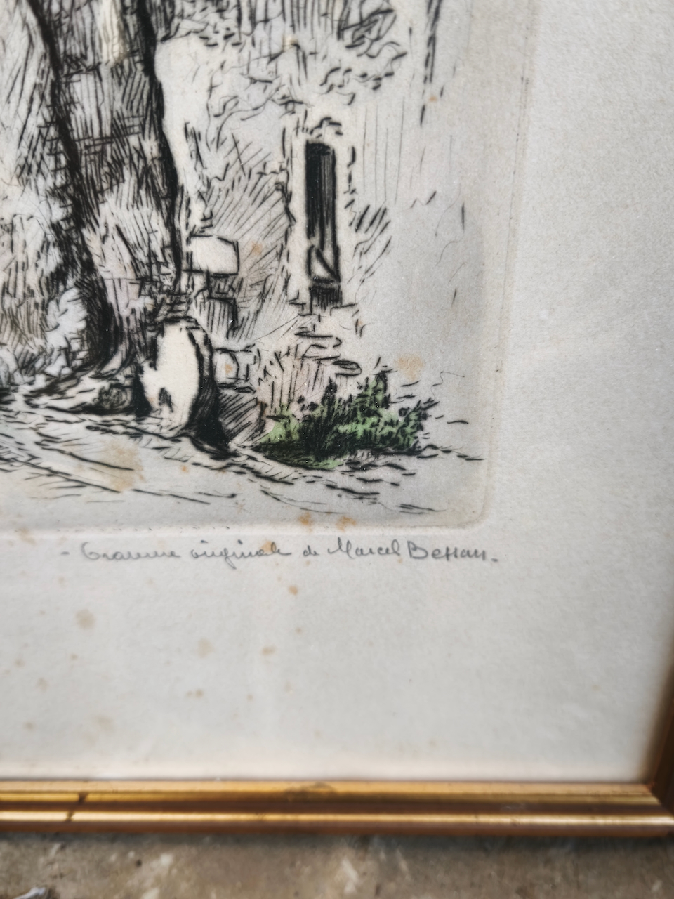 Marcel Besson Gravures Originales Région de Luchon et Comminges – Image 3