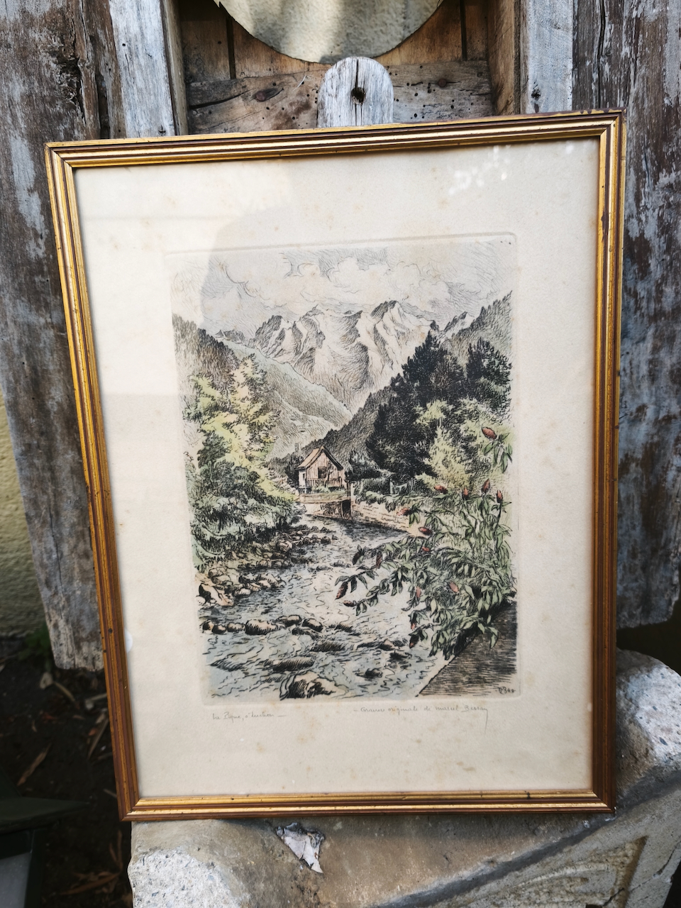 Marcel Besson Gravures Originales Région de Luchon et Comminges – Image 4
