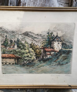 Marcel Besson Gravures Originales Région de Luchon et Comminges – Image 6