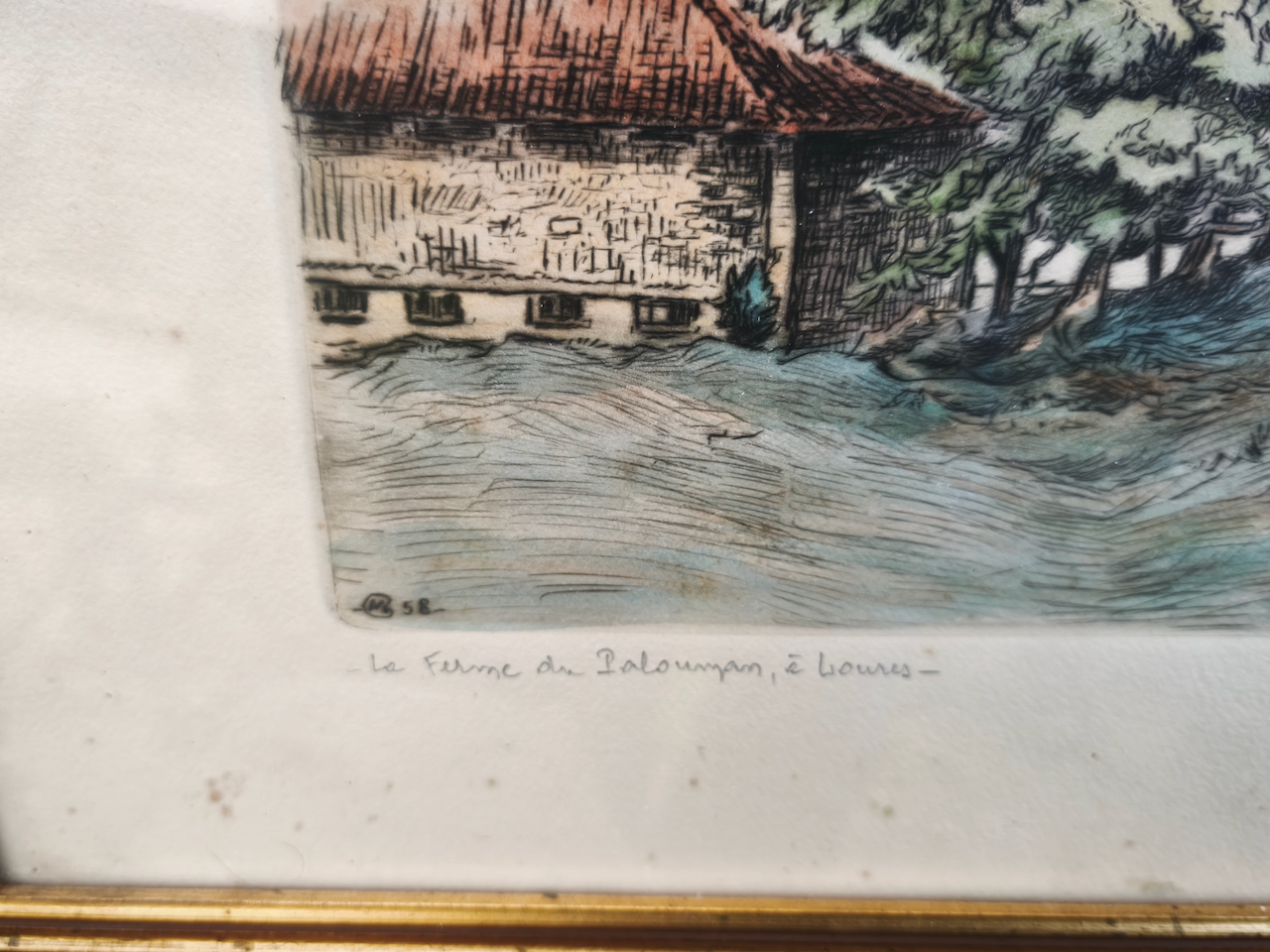 Marcel Besson Gravures Originales Région de Luchon et Comminges – Image 7