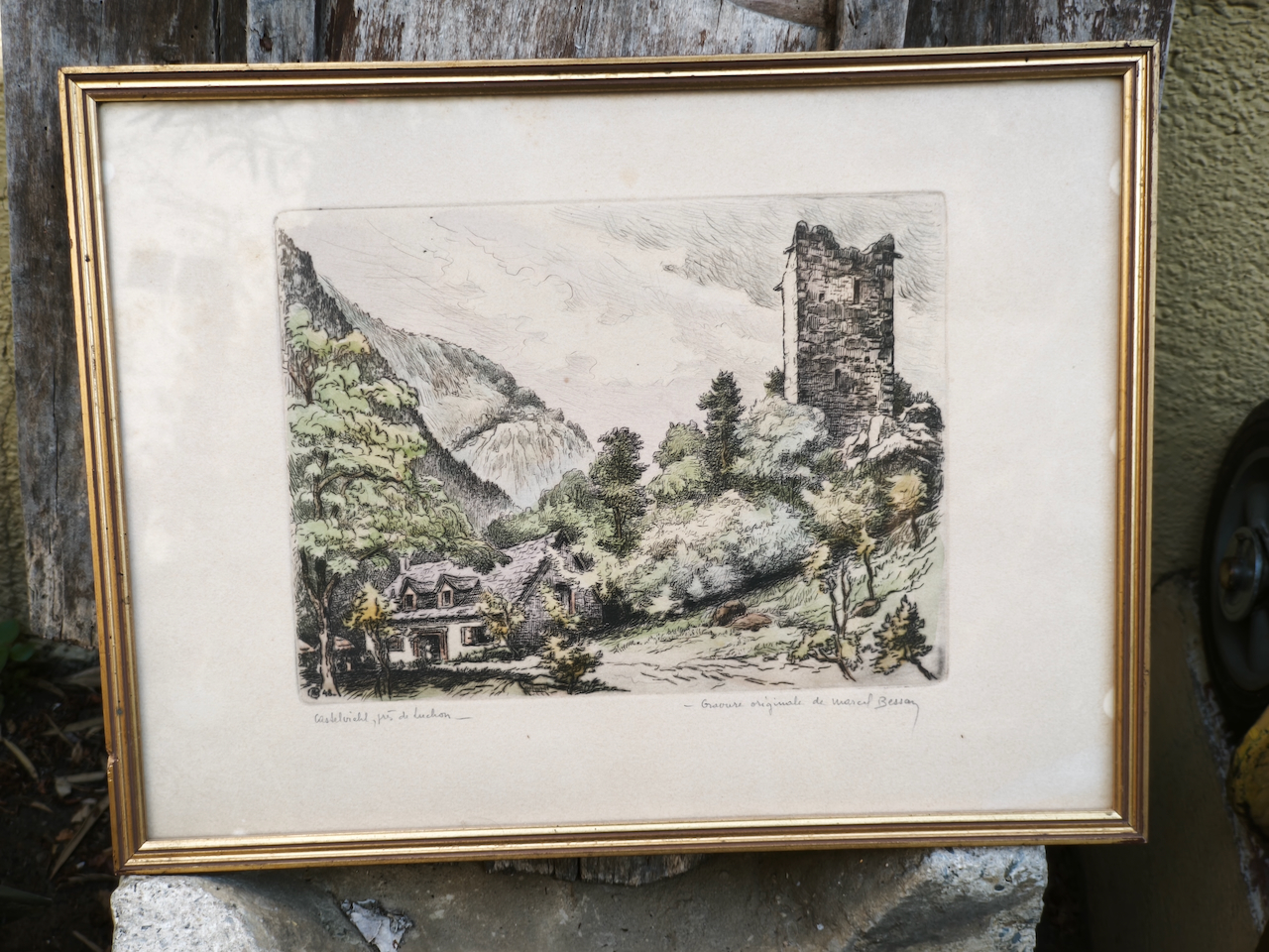 Marcel Besson Gravures Originales Région de Luchon et Comminges – Image 9