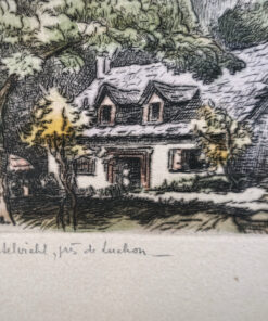 Marcel Besson Gravures Originales Région de Luchon et Comminges – Image 10