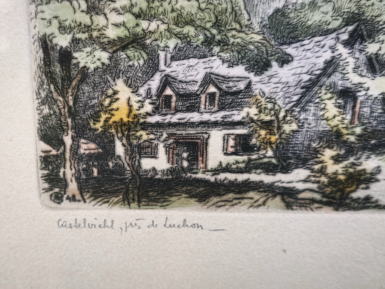 Marcel Besson Gravures Originales Région de Luchon et Comminges – Image 10