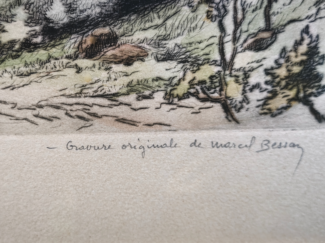 Marcel Besson Gravures Originales Région de Luchon et Comminges – Image 15