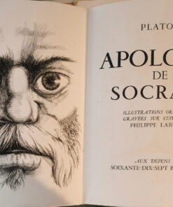 L'Apologie de Socrate rédigé par Platon Édition Aux dépens des Soixante-Dix-Sept Bibliophiles – Image 6