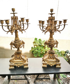 candelabres louis xvi