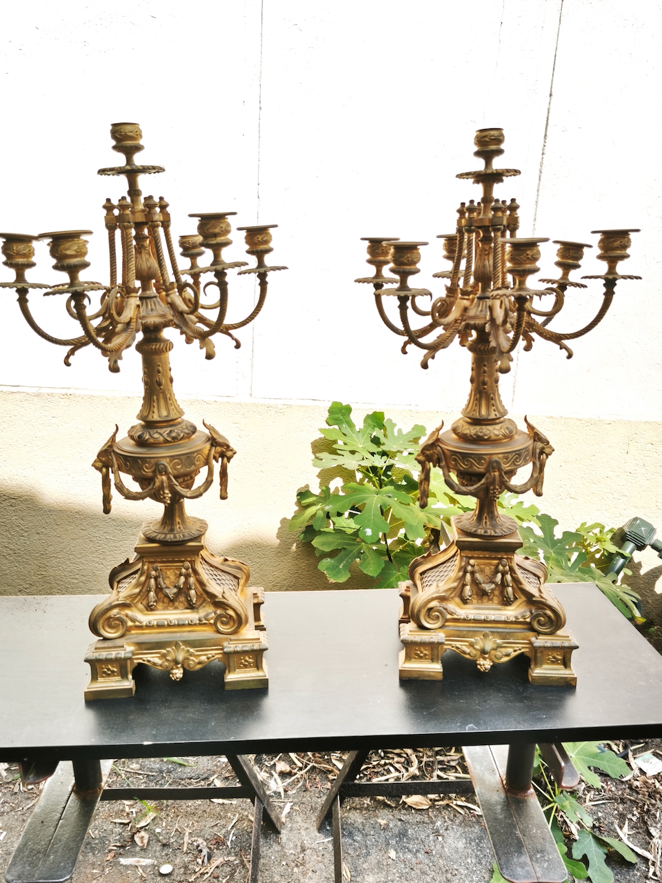 candelabres louis xvi