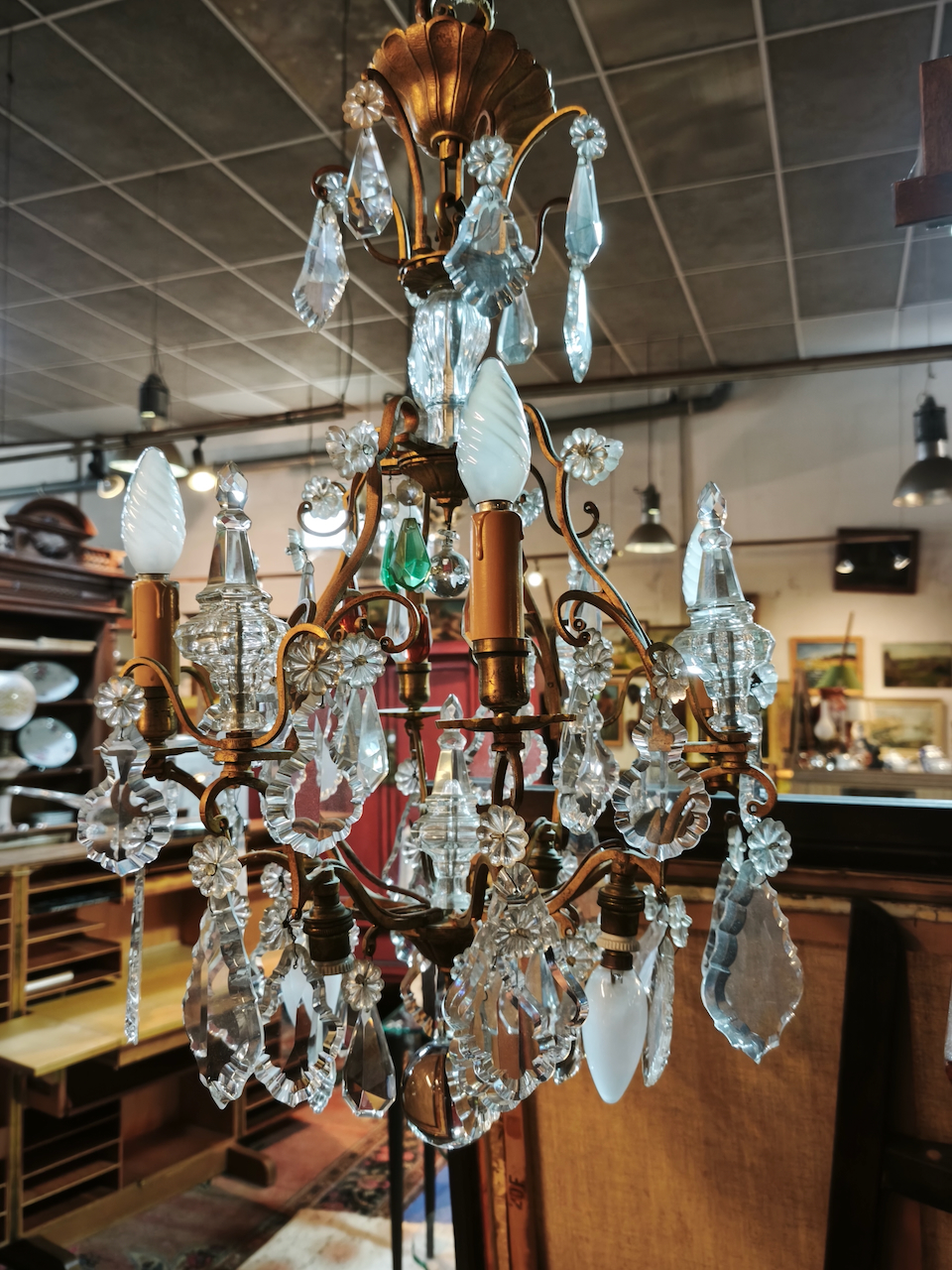 lustre a pampilles
